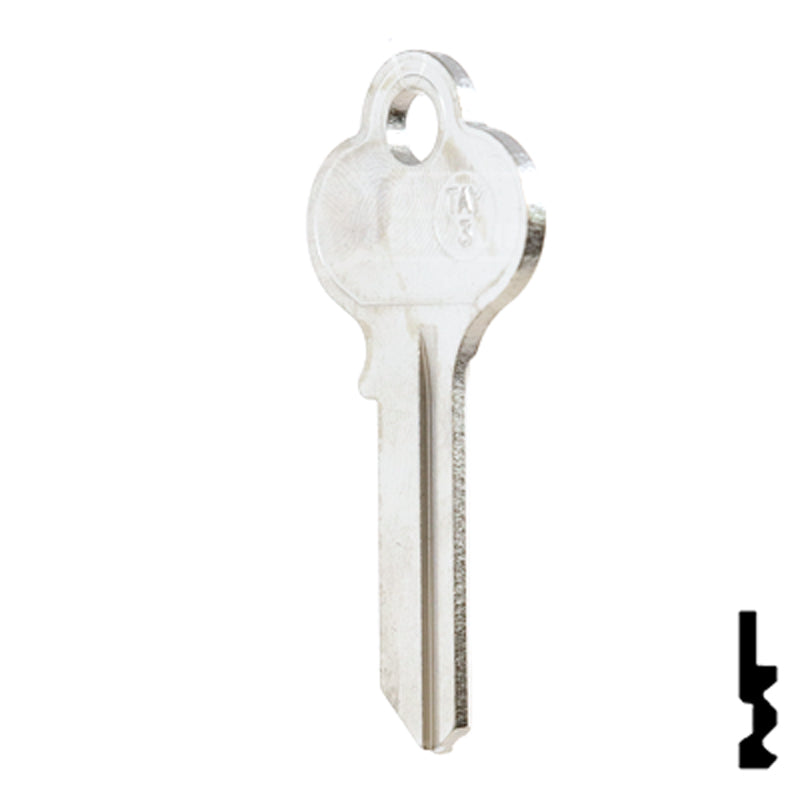 Taylor Key blank (T7, TAY-3) All JMA USA