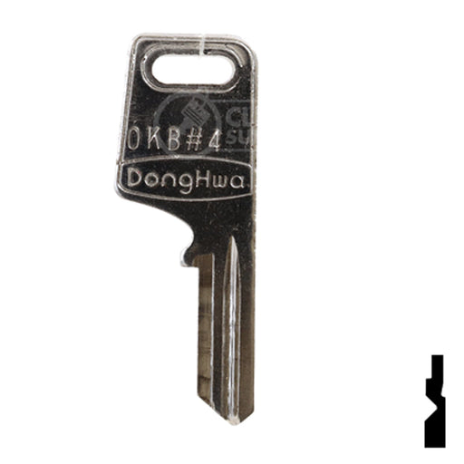 Uncut Key Blank | Dong Hwa | BD4 All Framon Manufacturing Company, Inc