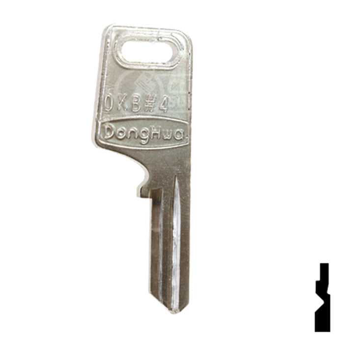 Uncut Key Blank | Dong Hwa | BD4 All Framon Manufacturing Company, Inc