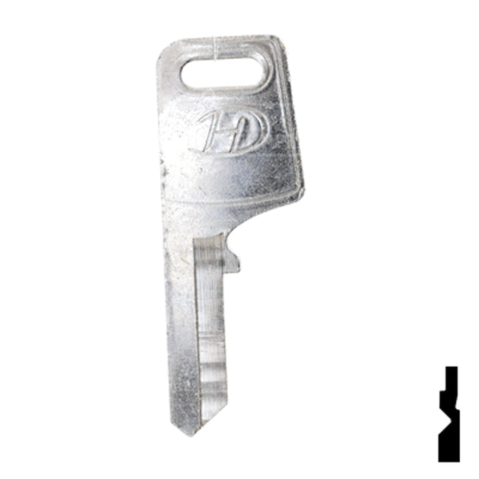 Uncut Key Blank | Dong Hwa | BD4 All Framon Manufacturing Company, Inc