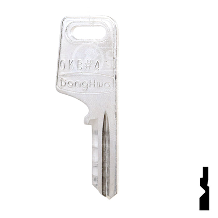 Uncut Key Blank | Dong Hwa | BD4 All Framon Manufacturing Company, Inc