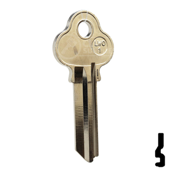 Uncut Key Blank | Lockwood | LWO1-NP, LWO4R All JMA USA