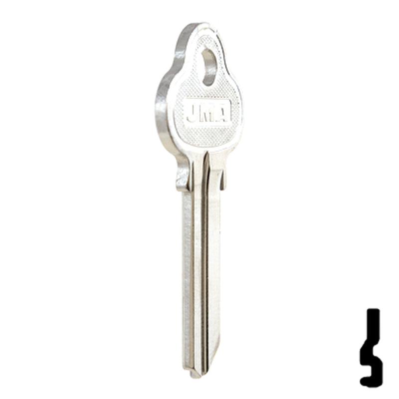 Uncut Key Blank | Lockwood | LWO1-NP, LWO4R All JMA USA