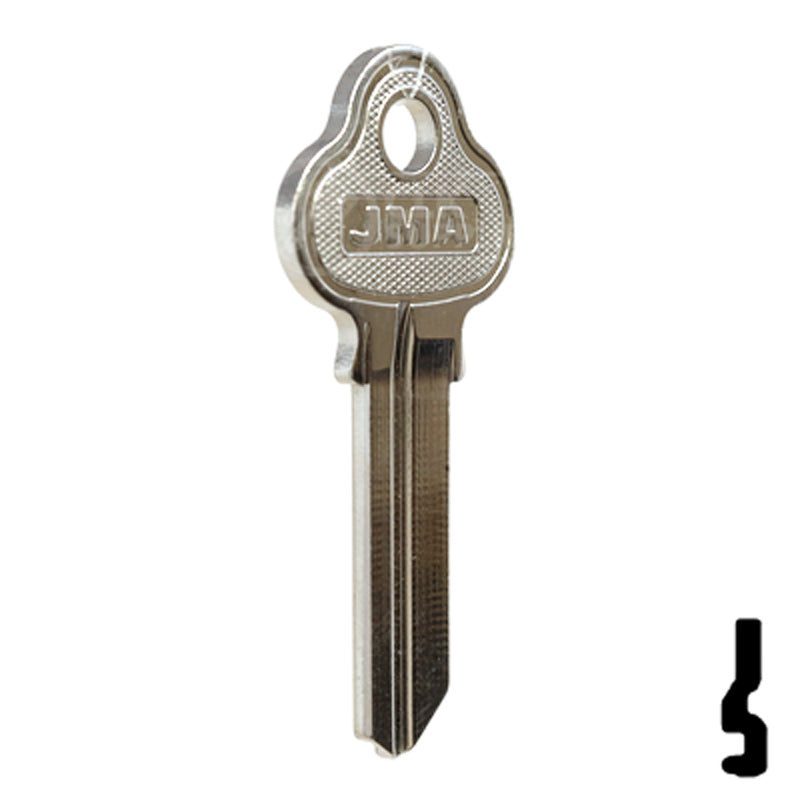 Uncut Key Blank | Lockwood | LWO1-NP, LWO4R All JMA USA