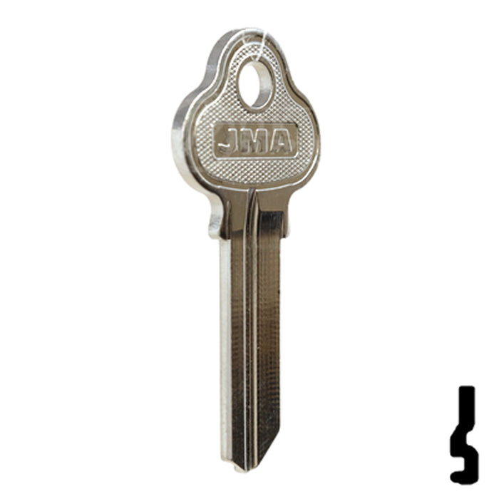 Uncut Key Blank | Lockwood | LWO1-NP, LWO4R All JMA USA