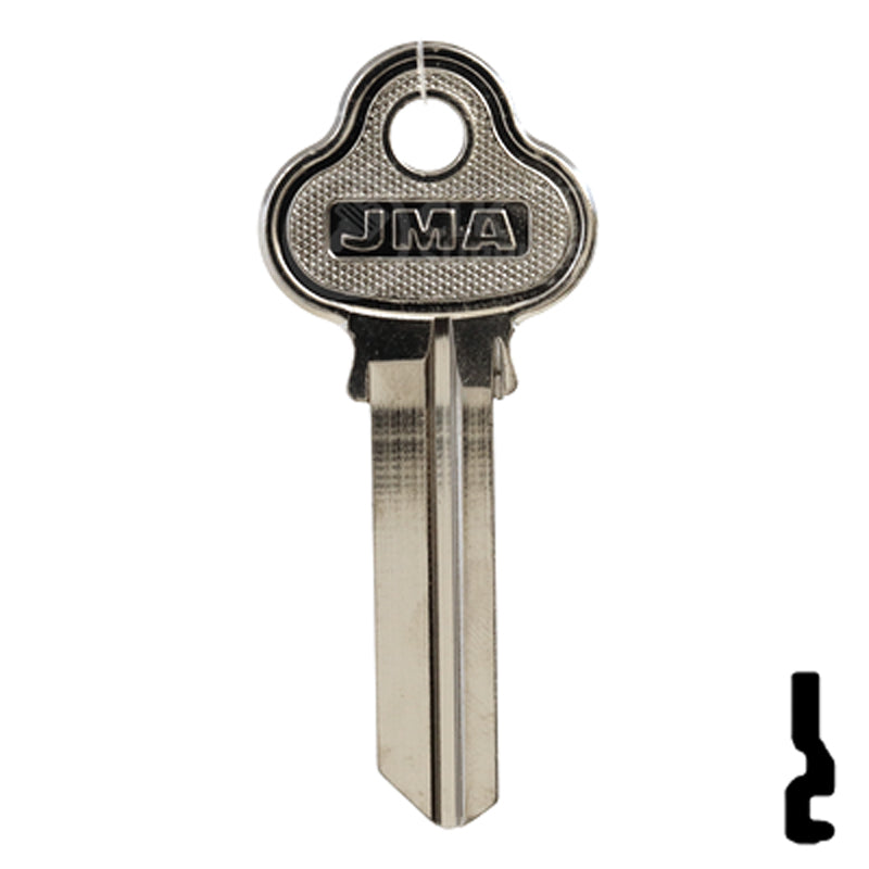 Uncut Key Blank | Lockwood | LWO2D-NP, LK1 All JMA USA