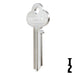 Uncut Key Blank | Lockwood | LWO3D-NP,  A1015M All JMA USA