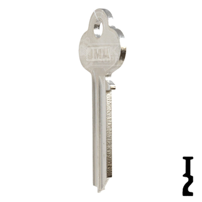 Uncut Key Blank | Lockwood | LWO3D-NP,  A1015M All JMA USA
