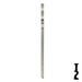 Uncut Key Blank | Lockwood | LWO3D-NP,  A1015M All JMA USA