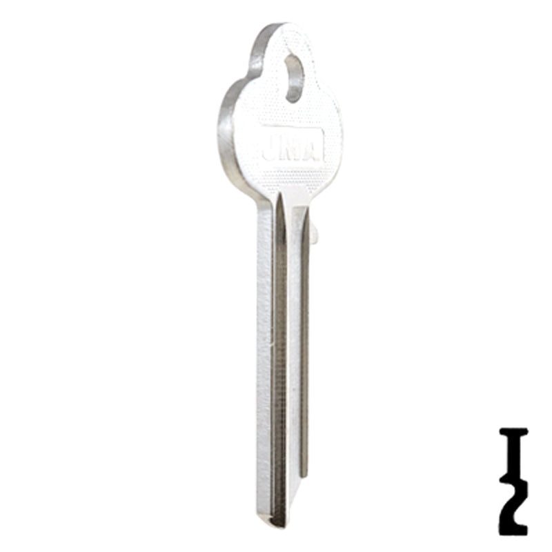 Uncut Key Blank | Lockwood | LWO3D-NP,  A1015M All JMA USA