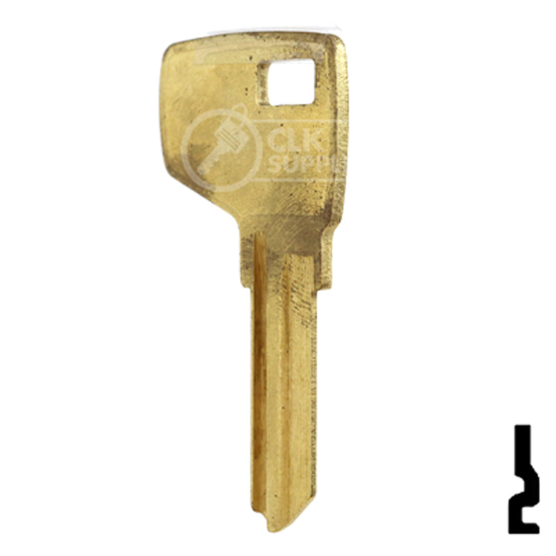 Uncut Key Blank | Master Padlock | MD17-BR All JMA USA