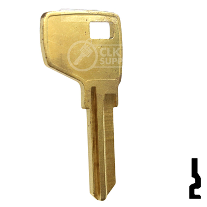 Uncut Key Blank | Master Padlock | MD17-BR All JMA USA