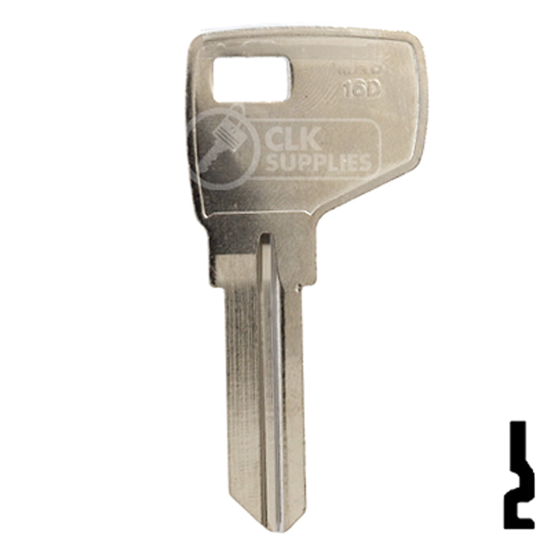 Uncut Key Blank | Master Padlock | MD17-NP, MAS-16D, MD1054K All JMA USA