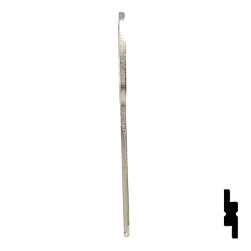 Uncut Key Blank | Mitsubishi | MIT6-NP, MIT-18, X263 All JMA USA