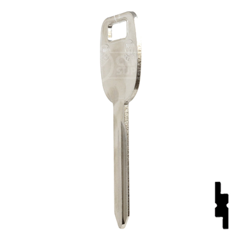 Uncut Key Blank | Mitsubishi | MIT6-NP, MIT-18, X263 All JMA USA