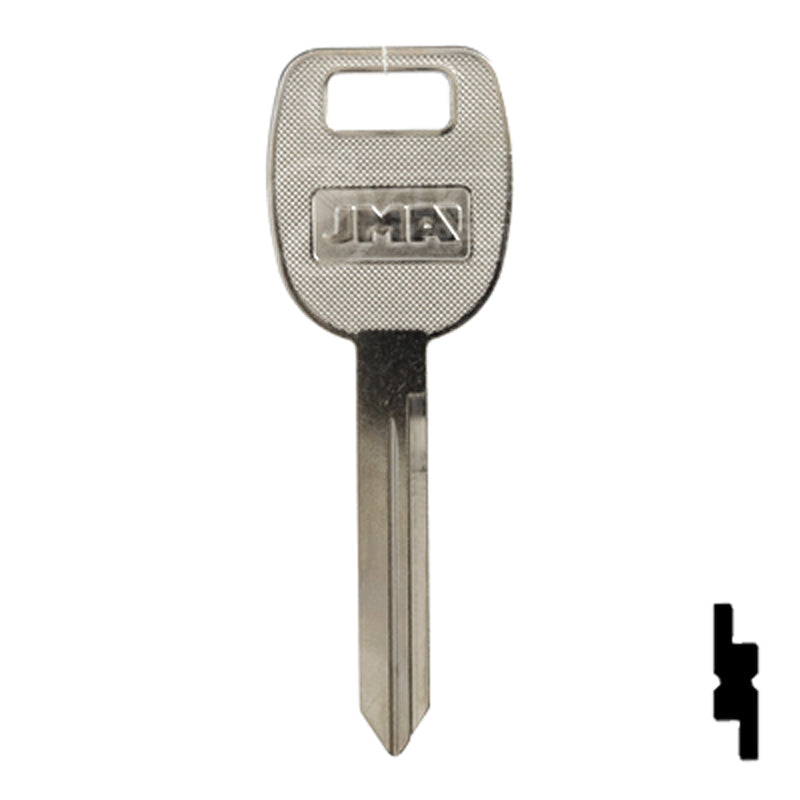 Uncut Key Blank | Mitsubishi | MIT6-NP, MIT-18, X263 All JMA USA