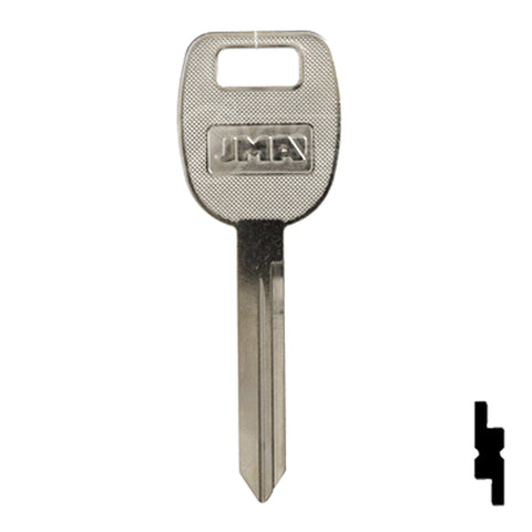 Uncut Key Blank | Mitsubishi | MIT6-NP, MIT-18, X263