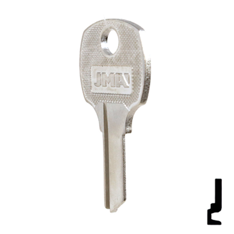 Uncut Key Blank | National Cabinet | 1069M, NTC-9D, RO5 All JMA USA
