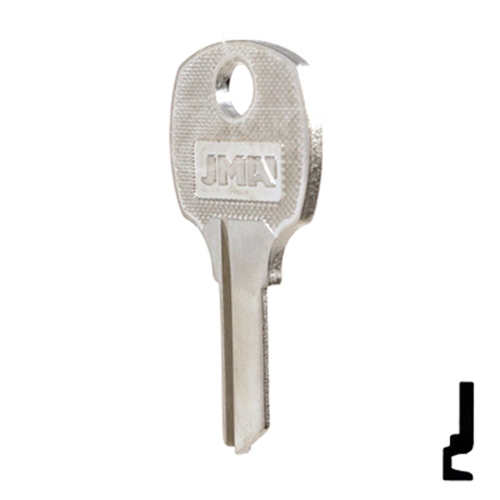 Uncut Key Blank | National Cabinet | 1069M, NTC-9D, RO5 All JMA USA