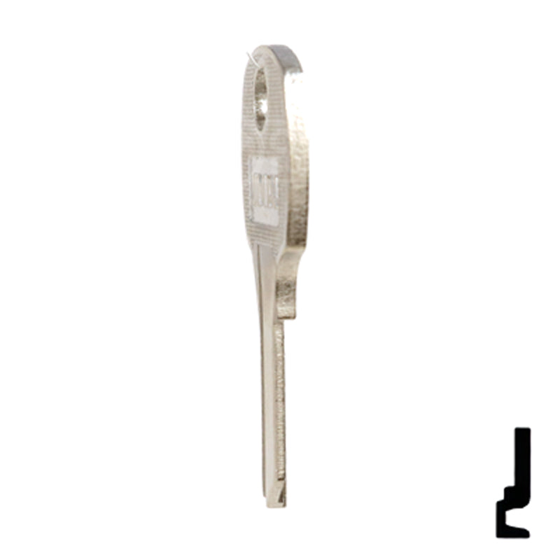 Uncut Key Blank | National Cabinet | 1069M, NTC-9D, RO5 All JMA USA