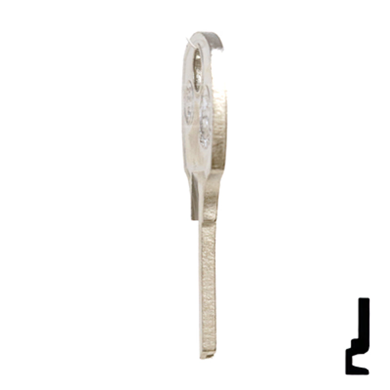 Uncut Key Blank | National Cabinet | 1069M, NTC-9D, RO5 All JMA USA