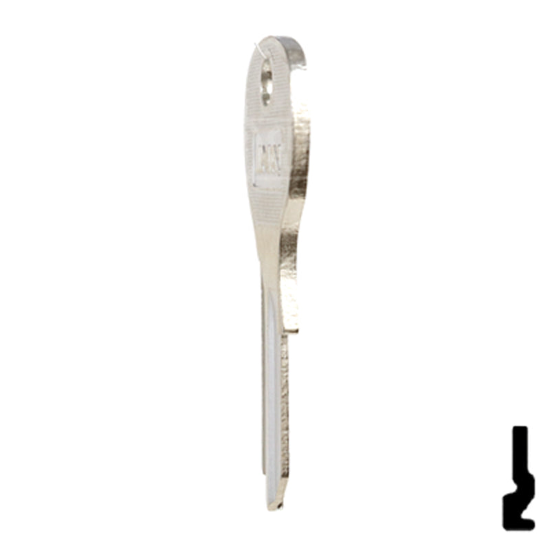 Uncut Key Blank | National Cabinet | 1646, NTC-14D All JMA USA