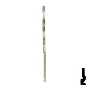 Uncut Key Blank | National Cabinet | 1646, NTC-14D All JMA USA