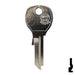 Uncut Key Blank | National Cabinet | 1646, NTC-14D All JMA USA