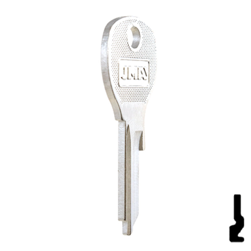Uncut Key Blank | National Cabinet | 1646, NTC-14D All JMA USA