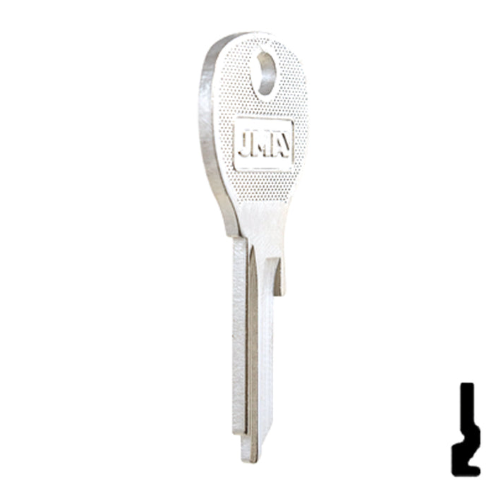 Uncut Key Blank | National Cabinet | 1646, NTC-14D All JMA USA