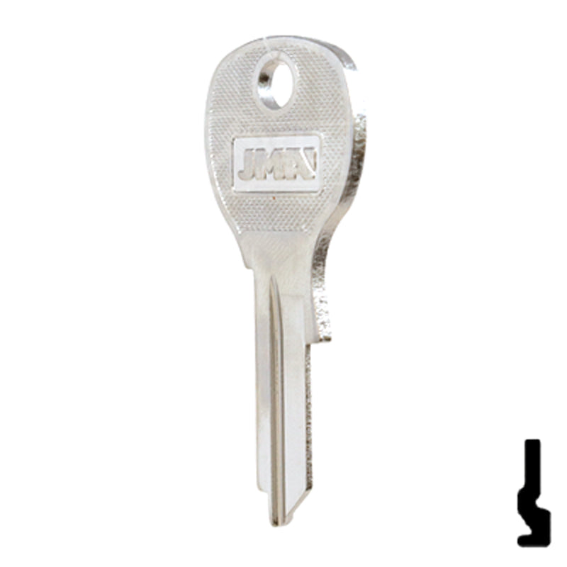 Uncut Key Blank | National Cabinet | 1646R, NTC-14 All JMA USA