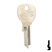 Uncut Key Blank | National Cabinet | 1646R, NTC-14 All JMA USA