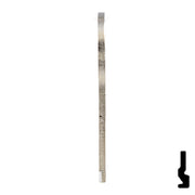 Uncut Key Blank | National Cabinet | 1646R, NTC-14 All JMA USA