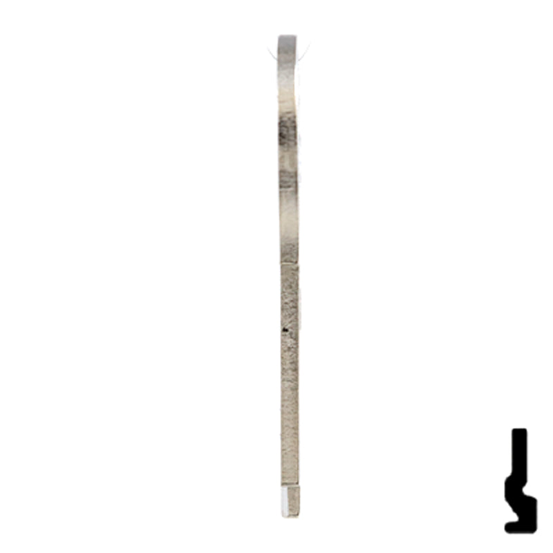 Uncut Key Blank | National Cabinet | 1646R, NTC-14 All JMA USA