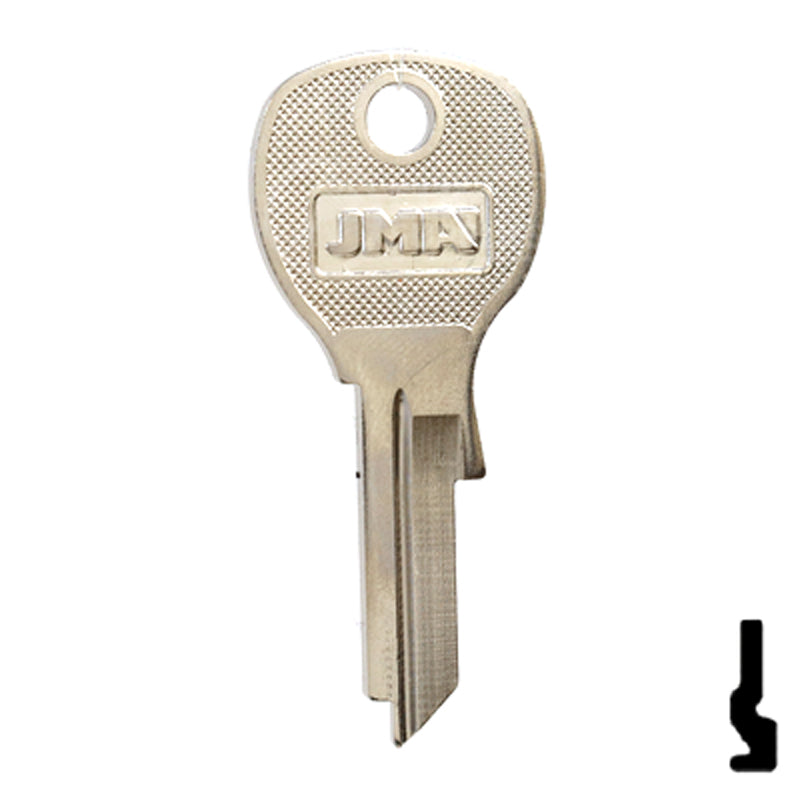 Uncut Key Blank | National Cabinet | 1646R, NTC-14 All JMA USA