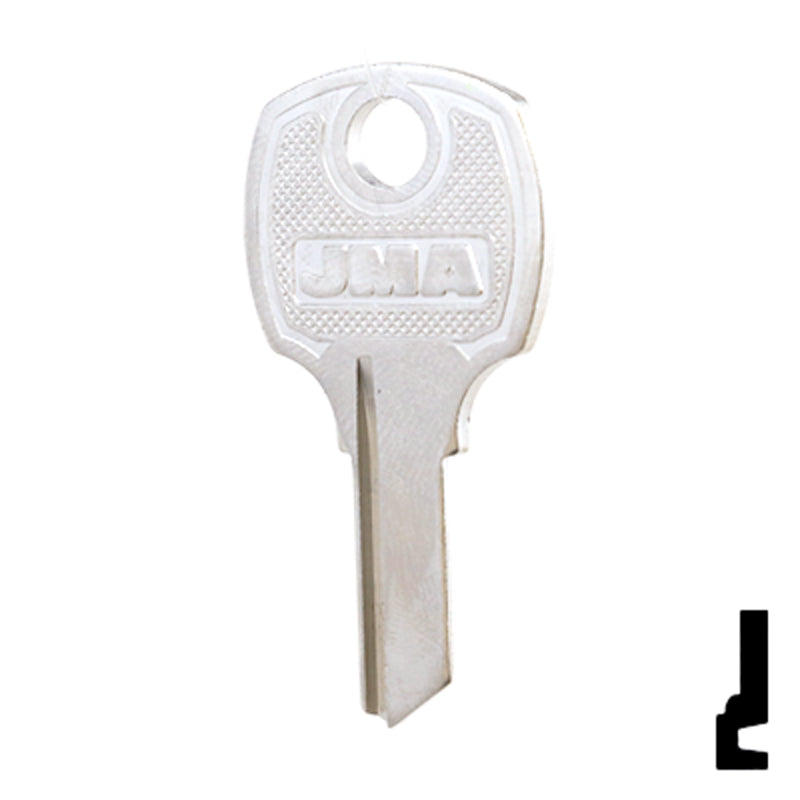 Uncut Key Blank | National Cabinet | NTC-9D All JMA USA
