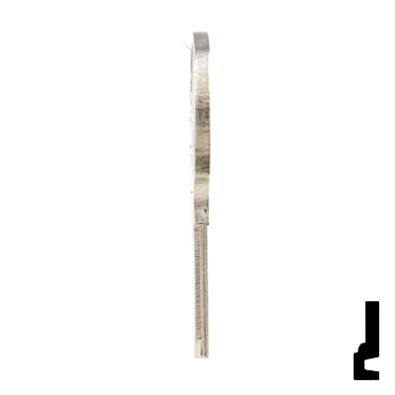 Uncut Key Blank | National Cabinet | NTC-9D All JMA USA