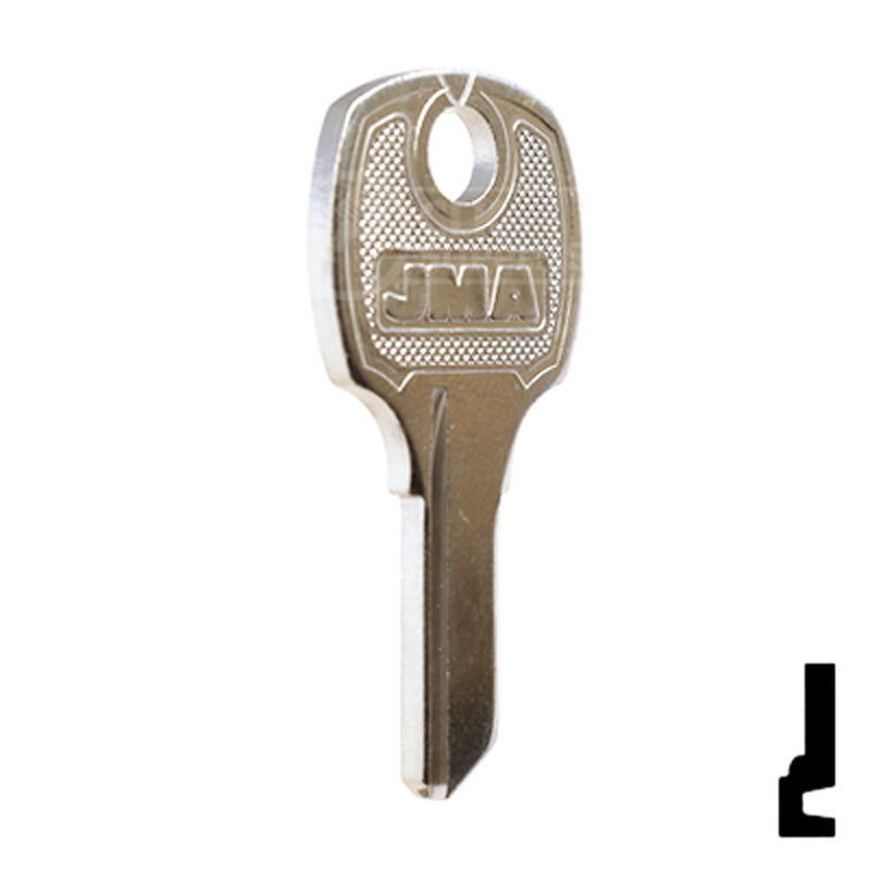 Uncut Key Blank | National Cabinet | NTC-9D All JMA USA