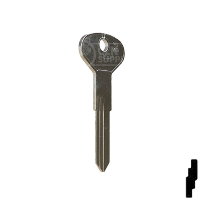 Uncut Key Blank | Volkswagen | VO-10D All JMA USA