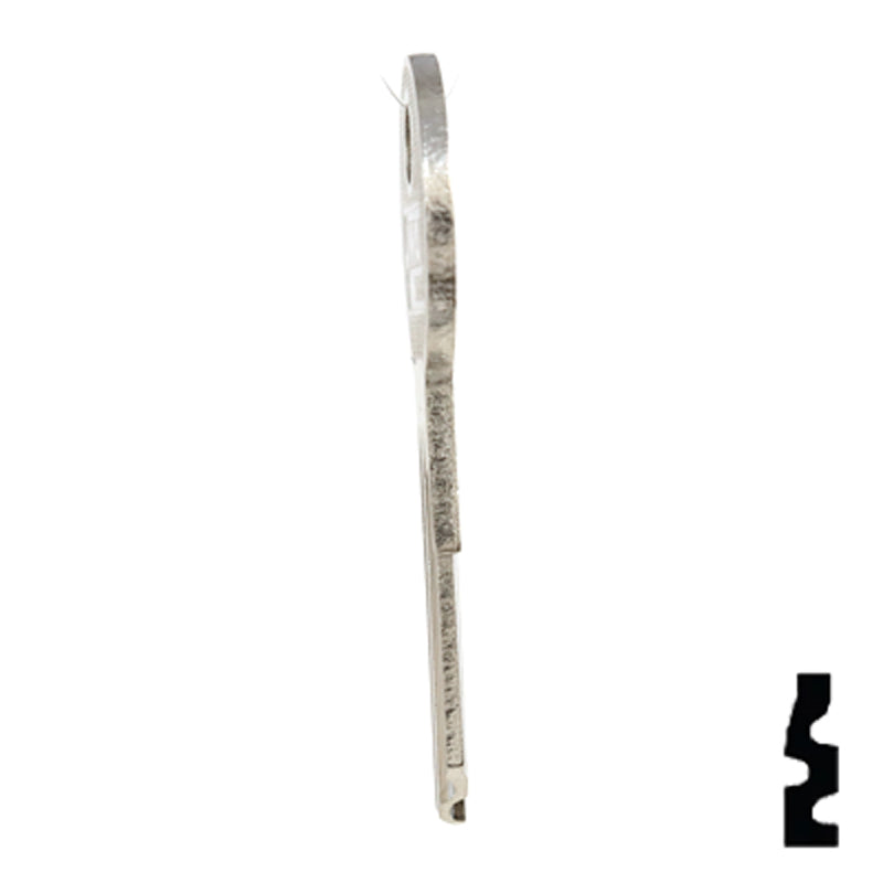 YALE (Y12-NP,O1122A) Key Blank - by JMA All JMA USA