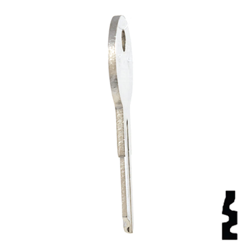 YALE (Y12-NP,O1122A) Key Blank - by JMA All JMA USA