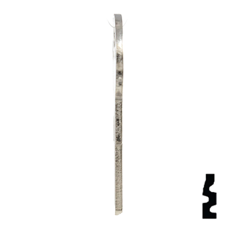 YALE (Y12-NP,O1122A) Key Blank - by JMA All JMA USA