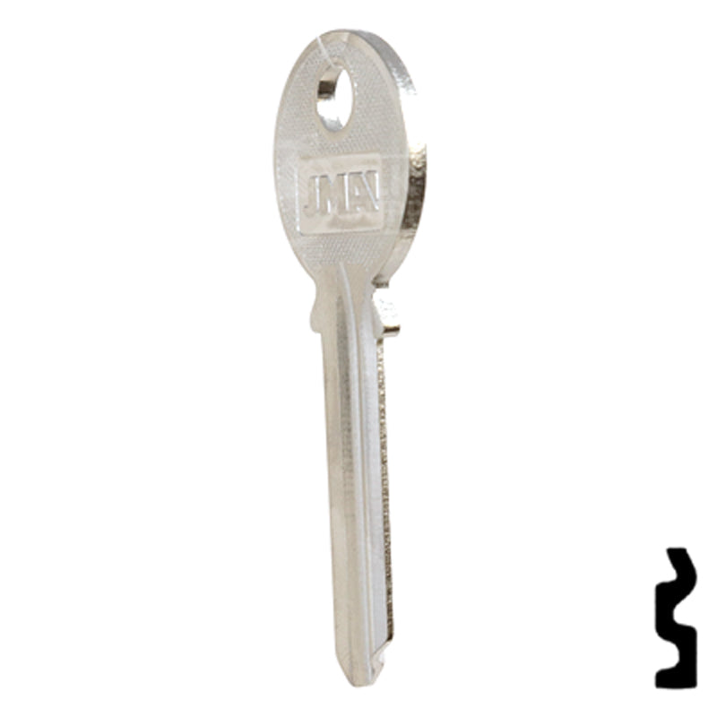 Yale (Y2R, YA-17I) Key Blank NP -by JMA All JMA USA