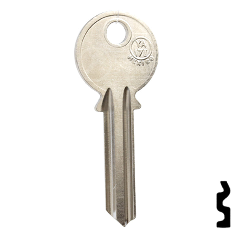 Yale (Y2R, YA-17I) Key Blank NP -by JMA All JMA USA
