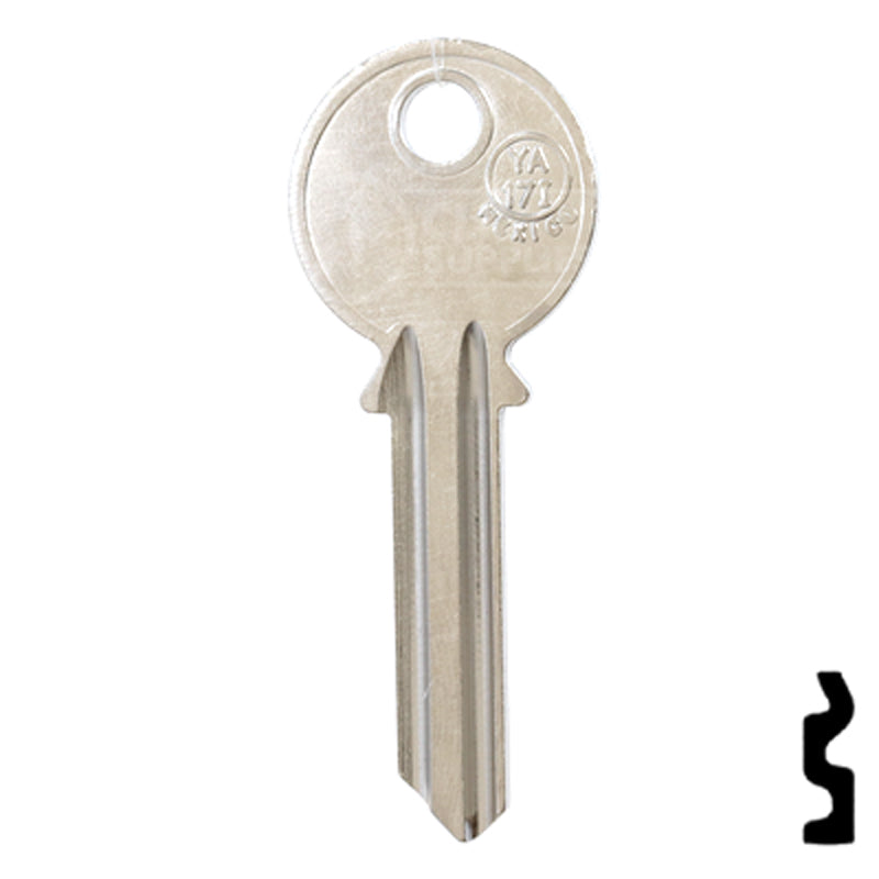 Yale (Y2R, YA-17I) Key Blank NP -by JMA All JMA USA
