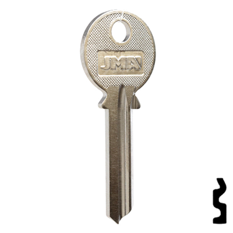 Yale (Y2R, YA-17I) Key Blank NP -by JMA All JMA USA