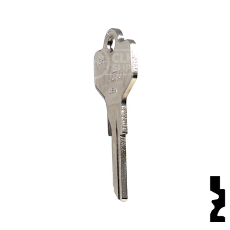 1656 Kenworth Key Automotive Key Ilco