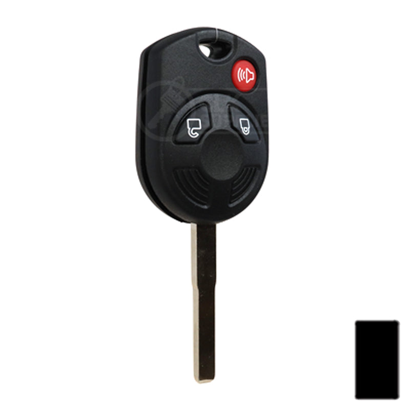3-Button Remote Head Key Tex 4D-63 (80-Bit) | Ford | 5921707 Automotive Key Strattec