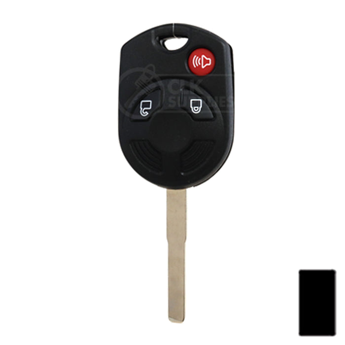 3-Button Remote Head Key Tex 4D-63 (80-Bit) | Ford | 5921707 Automotive Key Strattec