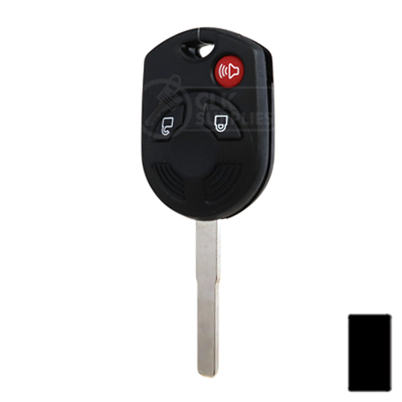 3-Button Remote Head Key Tex 4D-63 (80-Bit) | Ford | 5921707 Automotive Key Strattec